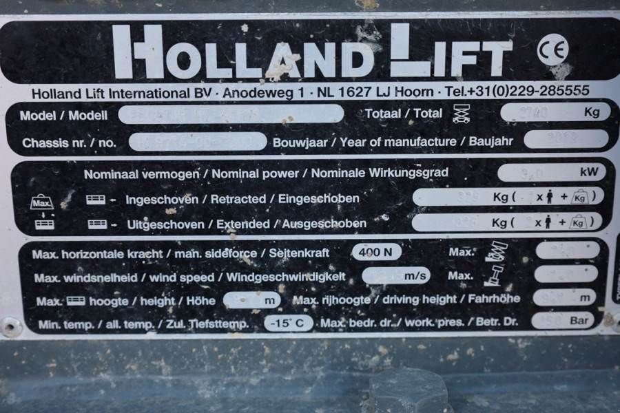 Teleskoparbeitsbühne типа Holland Lift Ecostar HL-9714 Electric, 12m Working Height, 325k, Gebrauchtmaschine в Groenlo (Фотография 7)