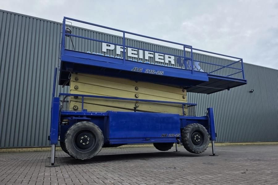 Teleskoparbeitsbühne tip JLG 210-25 Diesel, 4x4 Drive, 23m Working Height, 1000, Gebrauchtmaschine in Groenlo (Poză 11)