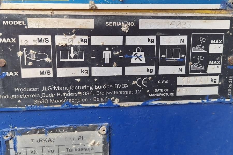 Teleskoparbeitsbühne типа JLG 245-25 Diesel, 4x4 Drive, 26m Working Height, 750k, Gebrauchtmaschine в Groenlo (Фотография 7)