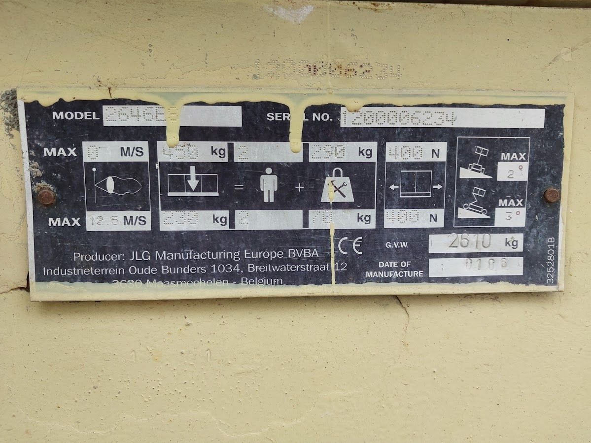 Teleskoparbeitsbühne tip JLG 2646ES, Gebrauchtmaschine in Westwoud (Poză 10)