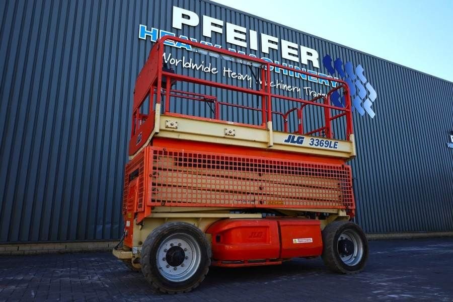 Teleskoparbeitsbühne tip JLG 3369LE Electric, 12m Working Height, 450kg Capacit, Gebrauchtmaschine in Groenlo (Poză 1)