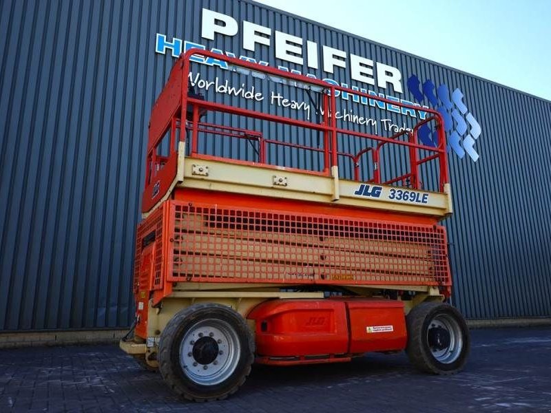 Teleskoparbeitsbühne des Typs JLG 3369LE Electric, 12m Working Height, 450kg Capacit, Gebrauchtmaschine in Groenlo (Bild 1)