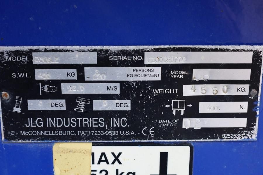 Teleskoparbeitsbühne типа JLG 3369LE Electric, 12m Working Height, 450kg Capacit, Gebrauchtmaschine в Groenlo (Фотография 7)
