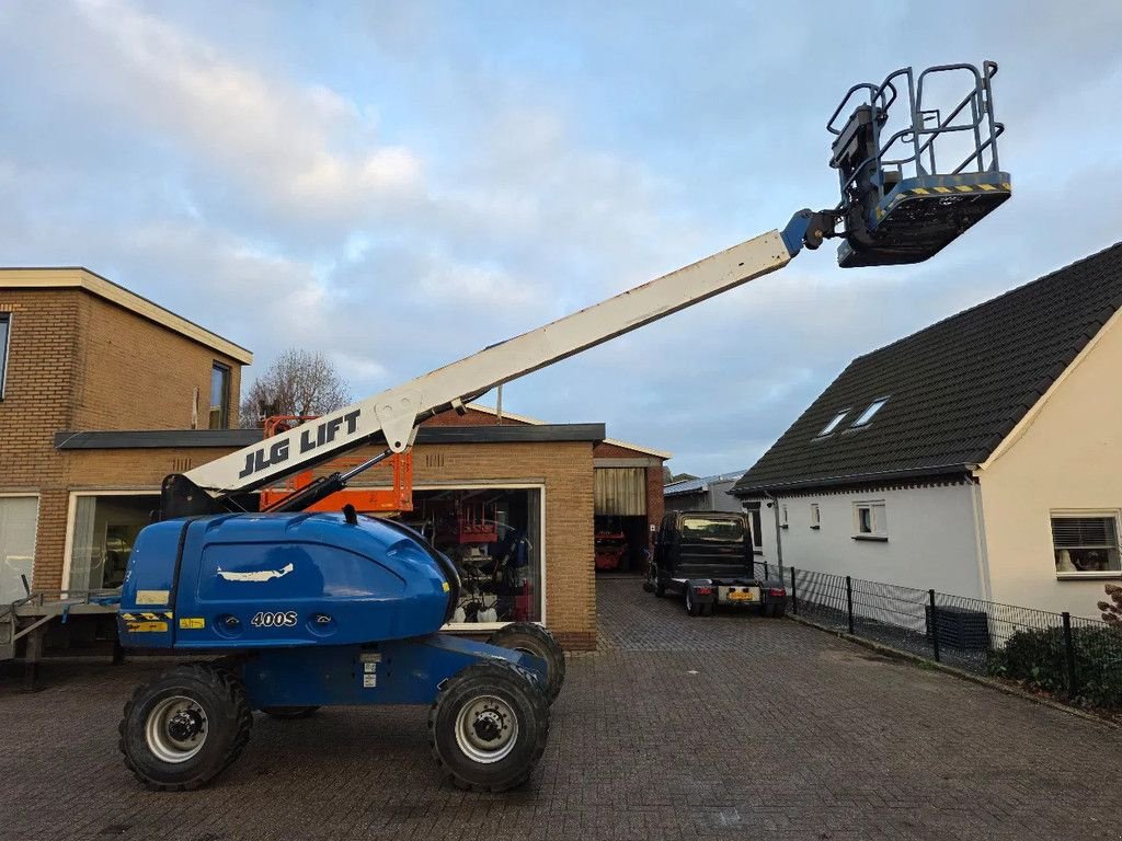 Teleskoparbeitsbühne типа JLG 400s Telescoophoogwerker hoogwerker 3100 uur, Gebrauchtmaschine в Scherpenzeel (Фотография 2)