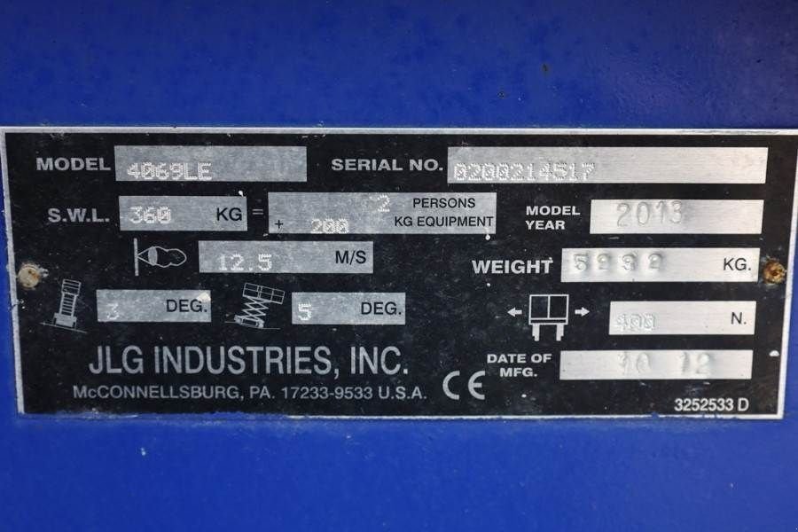 Teleskoparbeitsbühne типа JLG 4069LE Electric, 14.2m Working Height, 360kg Capac, Gebrauchtmaschine в Groenlo (Фотография 7)