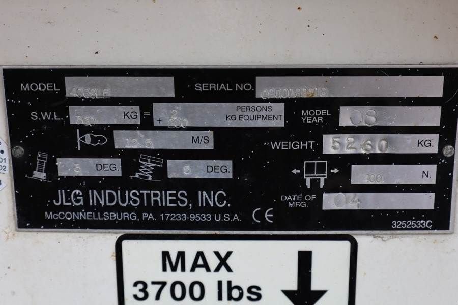 Teleskoparbeitsbühne типа JLG 4069LE Electric, 14.2m Working Height, 360kg Capac, Gebrauchtmaschine в Groenlo (Фотография 7)