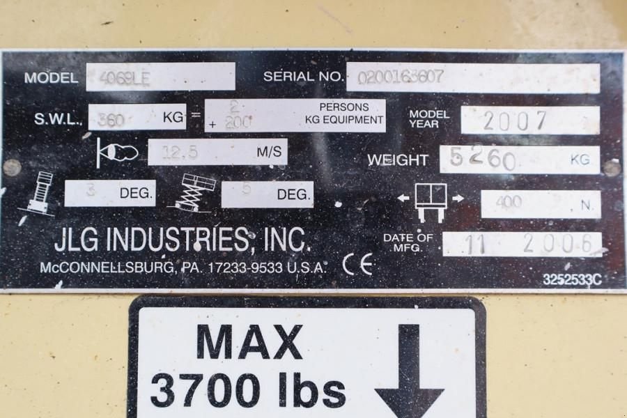 Teleskoparbeitsbühne типа JLG 4069LE Electric, 14.2m Working Height, 360kg Capac, Gebrauchtmaschine в Groenlo (Фотография 7)
