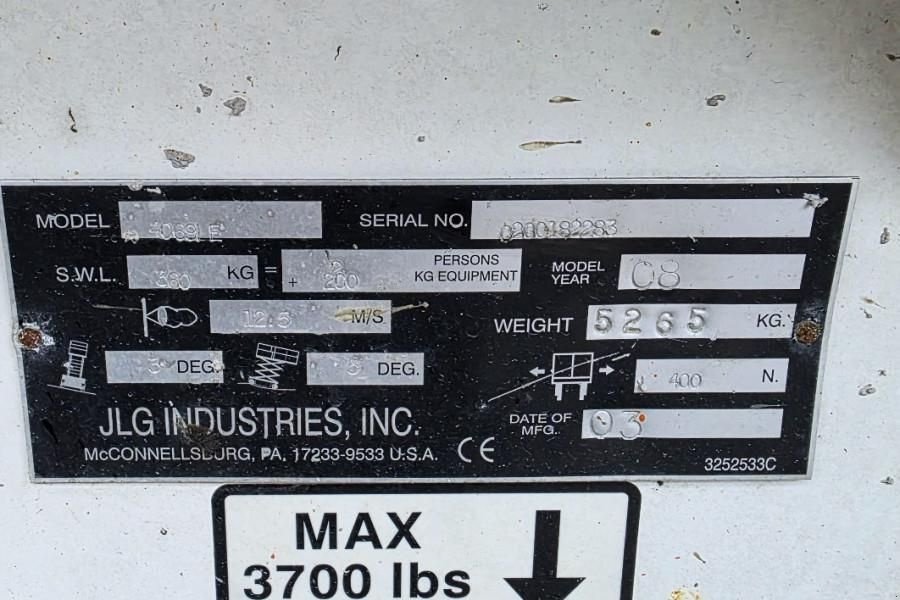 Teleskoparbeitsbühne des Typs JLG 4069LE Electric, 14.2m Working Height, 360kg Capac, Gebrauchtmaschine in Groenlo (Bild 8)