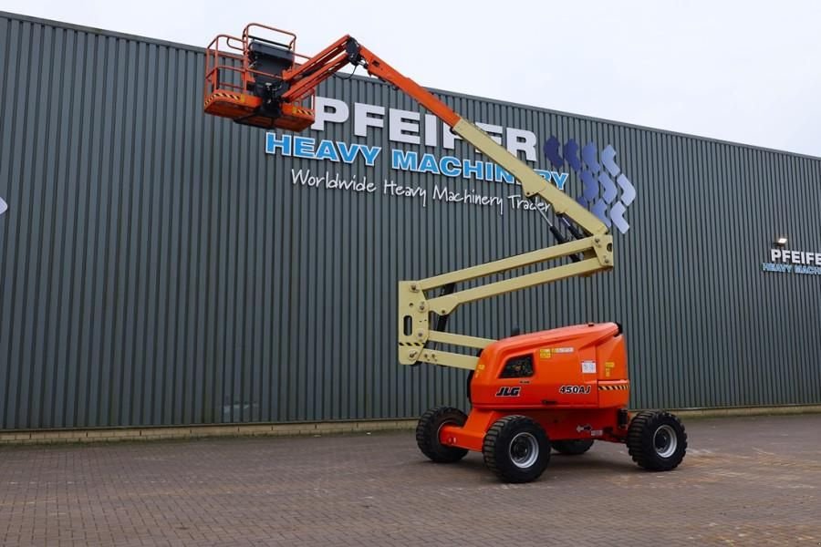 Teleskoparbeitsbühne of the type JLG 450AJ Diesel, 4x4 Drive, 16m Working Height, 7.5m, Gebrauchtmaschine in Groenlo (Picture 3)