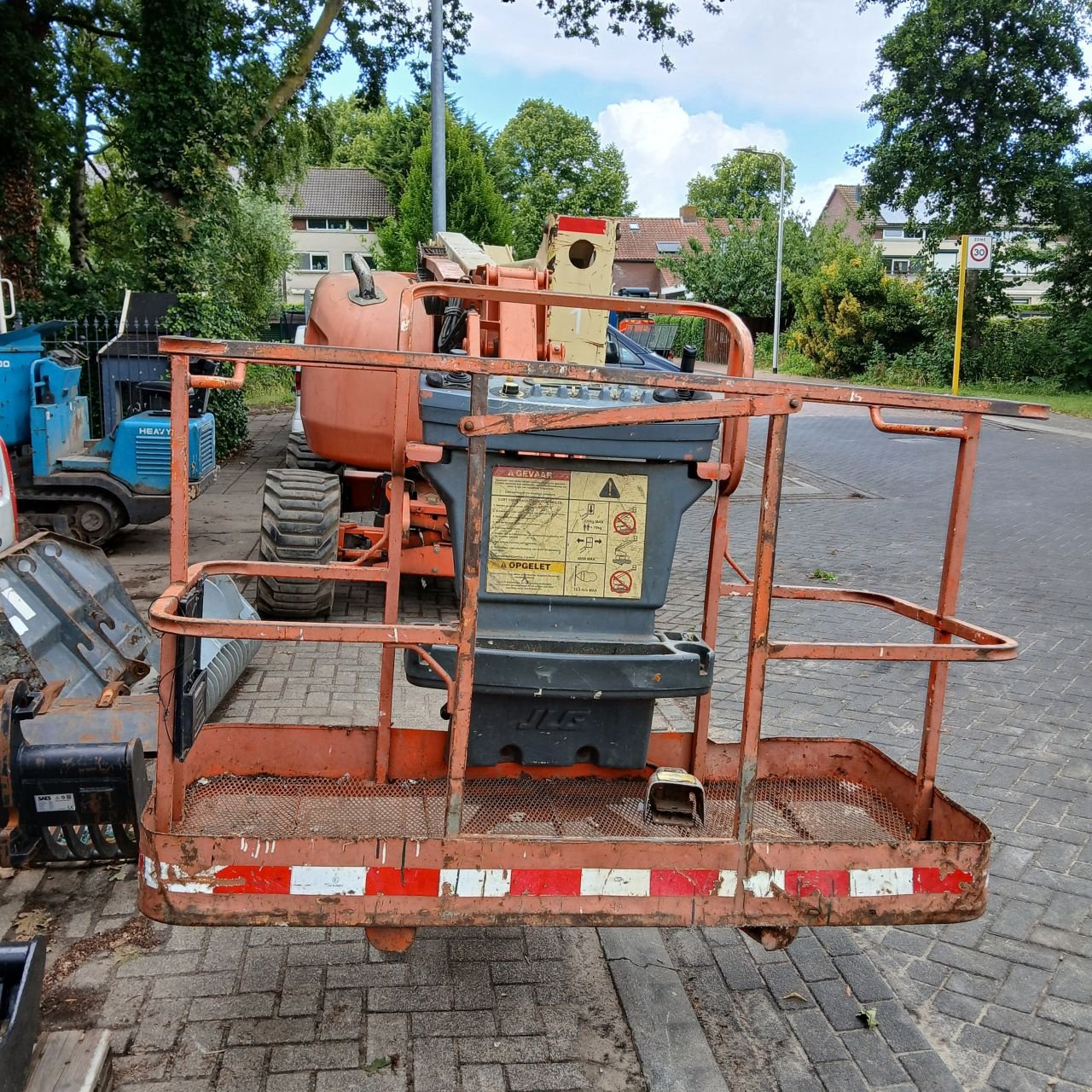 Teleskoparbeitsbühne tip JLG 450AJ, Gebrauchtmaschine in Alblasserdam (Poză 8)