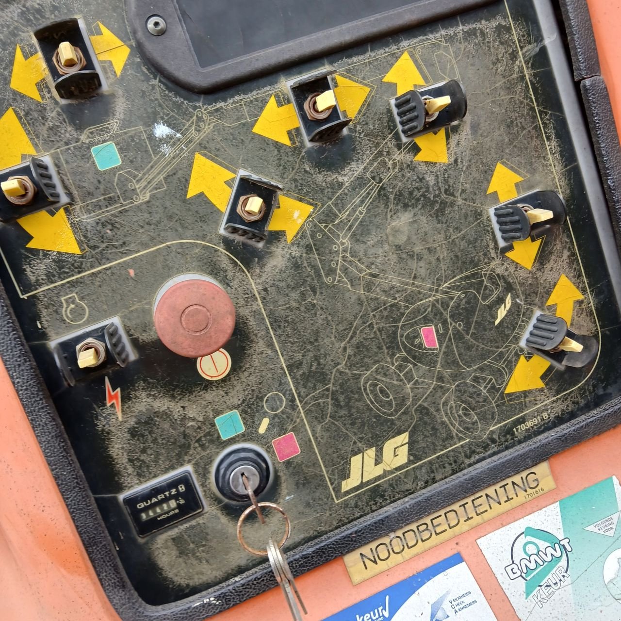 Teleskoparbeitsbühne tip JLG 450AJ, Gebrauchtmaschine in Alblasserdam (Poză 6)