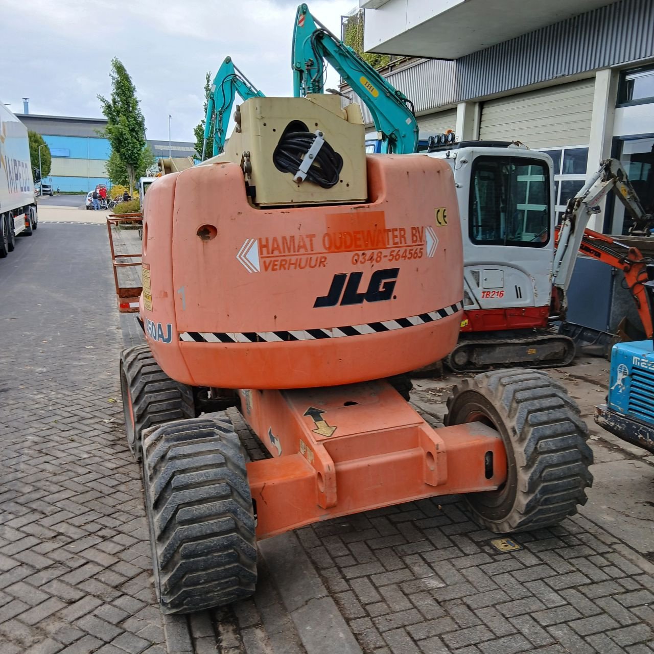 Teleskoparbeitsbühne tip JLG 450AJ, Gebrauchtmaschine in Alblasserdam (Poză 7)