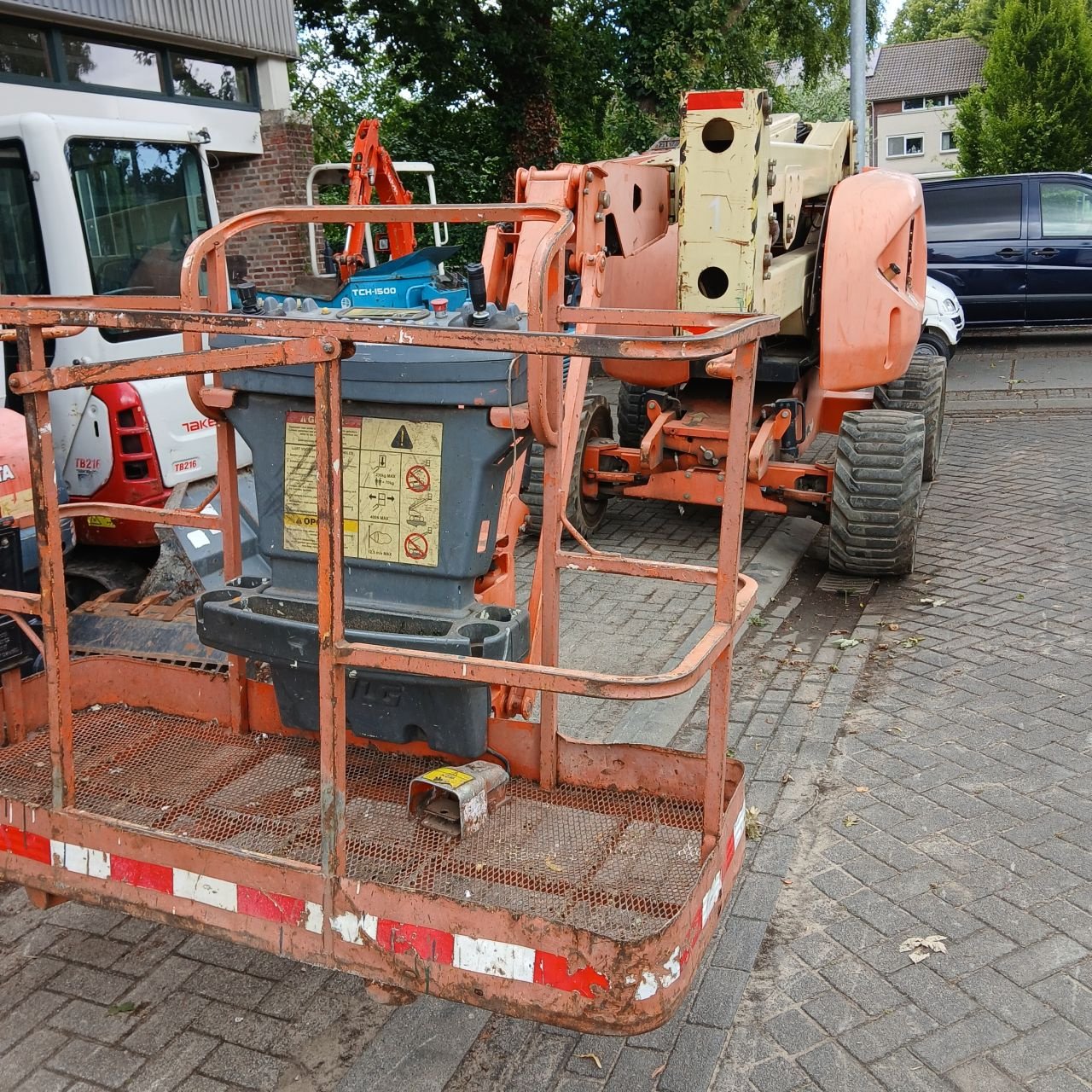 Teleskoparbeitsbühne tip JLG 450AJ, Gebrauchtmaschine in Alblasserdam (Poză 5)