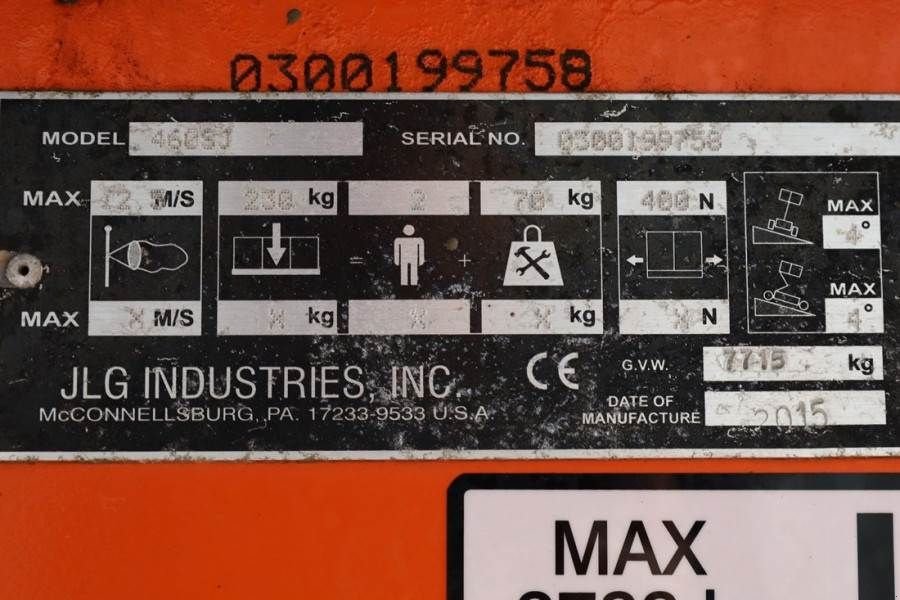 Teleskoparbeitsbühne του τύπου JLG 460SJ Diesel, 4x4 Drive, 16m Working Height, 13m R, Gebrauchtmaschine σε Groenlo (Φωτογραφία 7)