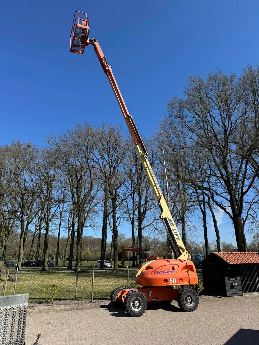 Teleskoparbeitsbühne tip JLG 460sj hoogwerker, Gebrauchtmaschine in Harskamp (Poză 5)