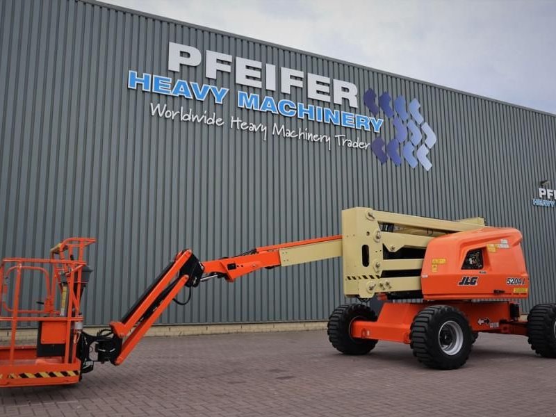 Teleskoparbeitsbühne tipa JLG 520AJ Valid inspection, *Guarantee! Diesel, 4x4 Dr, Gebrauchtmaschine u Groenlo (Slika 1)