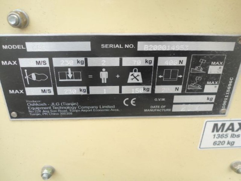 Teleskoparbeitsbühne типа JLG 6RS 7800 mm. schaarhoogwerker, Gebrauchtmaschine в Leeuwarden (Фотография 5)