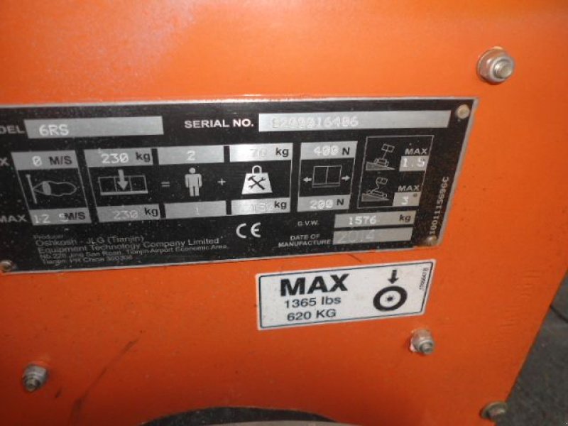 Teleskoparbeitsbühne типа JLG 6RS 7800 mm. schaarhoogwerker, Gebrauchtmaschine в Leeuwarden (Фотография 3)