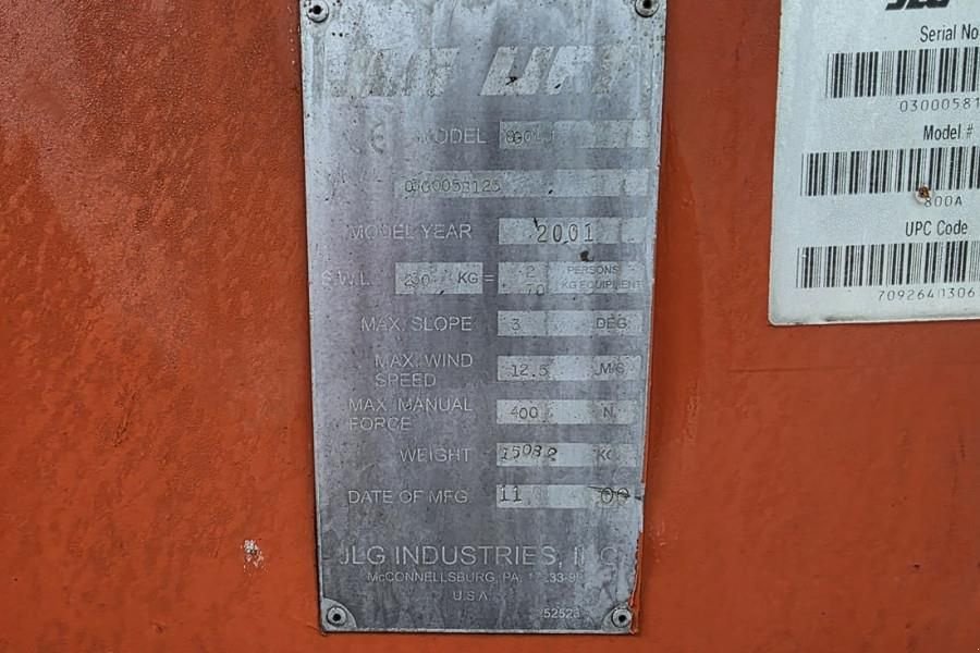 Teleskoparbeitsbühne typu JLG 800AJ Diesel, 4x4x4 Drive, 26.5m Working Height, 1, Gebrauchtmaschine v Groenlo (Obrázek 7)