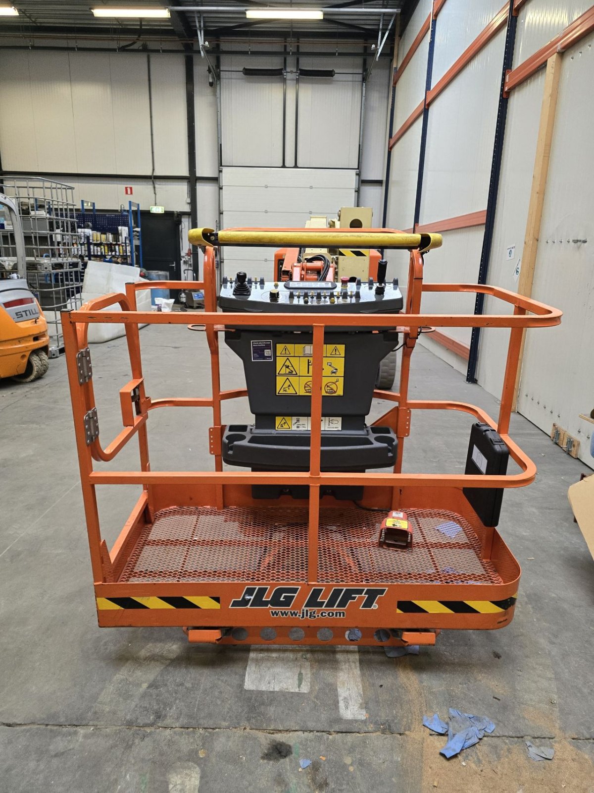 Teleskoparbeitsbühne des Typs JLG E400AJPN, Gebrauchtmaschine in Delden (Bild 4)