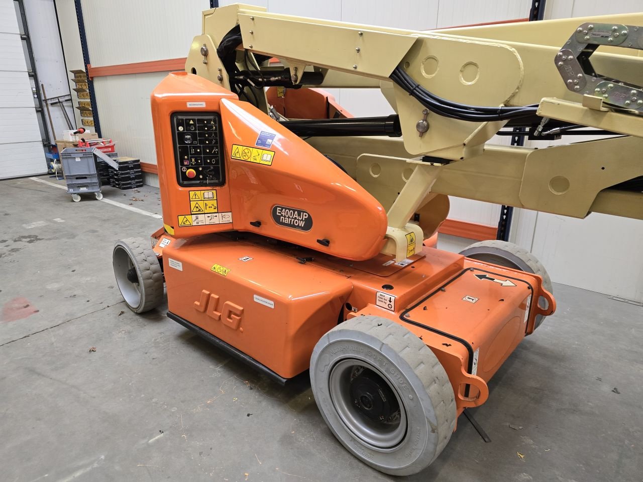 Teleskoparbeitsbühne des Typs JLG E400AJPN, Gebrauchtmaschine in Delden (Bild 8)