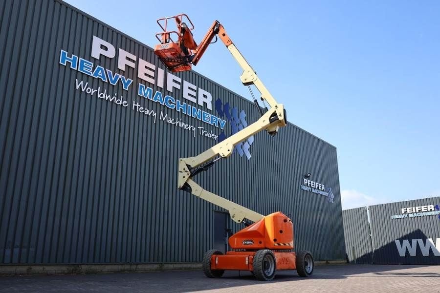 Teleskoparbeitsbühne tipa JLG E450AJ Electric, 16m Working Height, 7.2m Reach, 2, Gebrauchtmaschine u Groenlo (Slika 2)