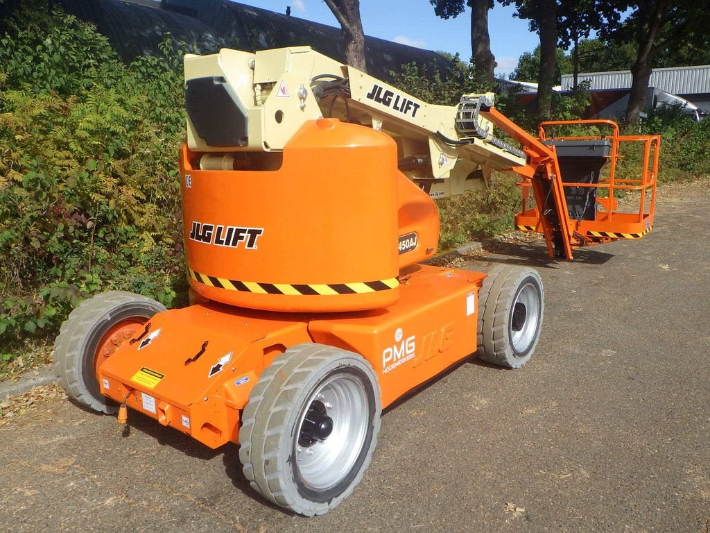 Teleskoparbeitsbühne du type JLG E450AJ, Gebrauchtmaschine en Antwerpen (Photo 2)