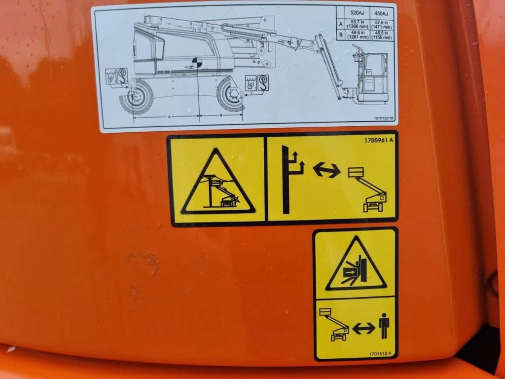 Teleskoparbeitsbühne типа JLG EC450AJ - 76 uur, Gebrauchtmaschine в Heijen (Фотография 11)