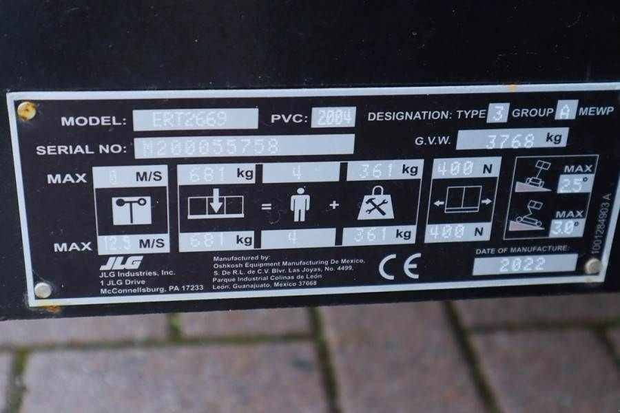 Teleskoparbeitsbühne tipa JLG ERT2669 Unused, Electric, 10m Working Height, 680k, Gebrauchtmaschine u Groenlo (Slika 7)