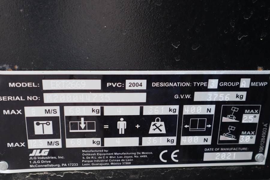 Teleskoparbeitsbühne типа JLG ERT2669 Unused, Electric, 10m Working Height, 680k, Gebrauchtmaschine в Groenlo (Фотография 7)