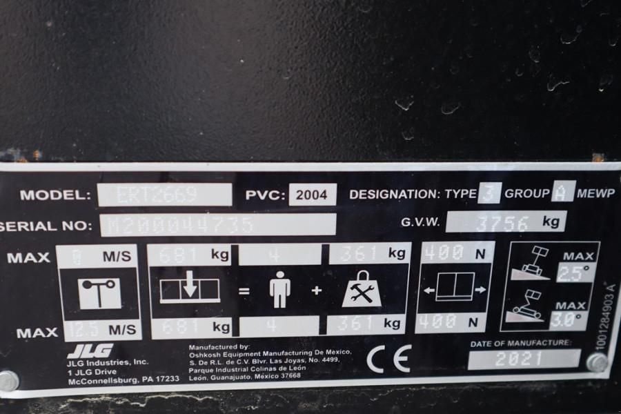 Teleskoparbeitsbühne des Typs JLG ERT2669 Unused, Electric, 10m Working Height, 680k, Gebrauchtmaschine in Groenlo (Bild 7)