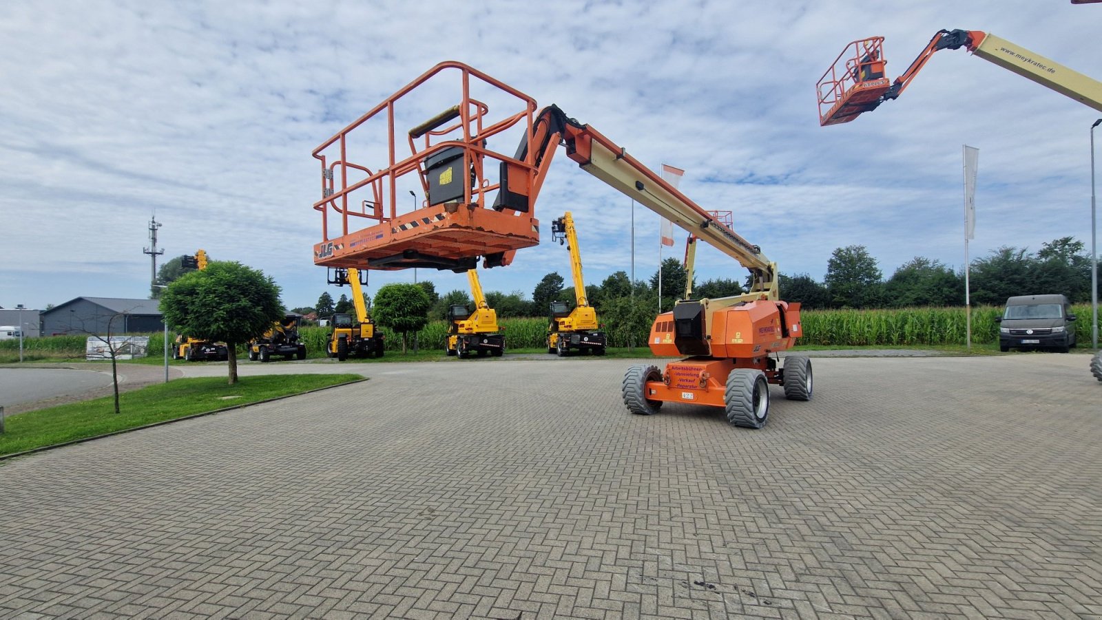 Teleskoparbeitsbühne tipa JLG H800AJ, Gebrauchtmaschine u Bad Rothenfelde (Slika 2)