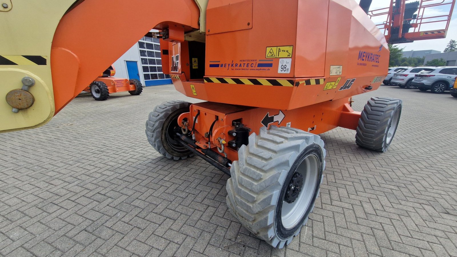 Teleskoparbeitsbühne tipa JLG H800AJ, Gebrauchtmaschine u Bad Rothenfelde (Slika 5)