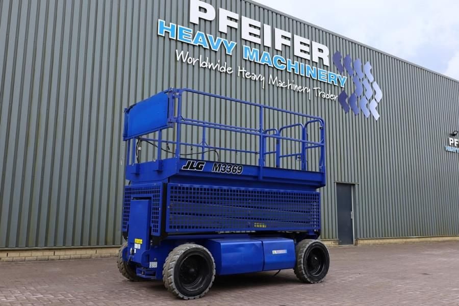 Teleskoparbeitsbühne tip JLG M3369 Hybrid, 12m Working Height, 450kg Capacity,, Gebrauchtmaschine in Groenlo (Poză 1)