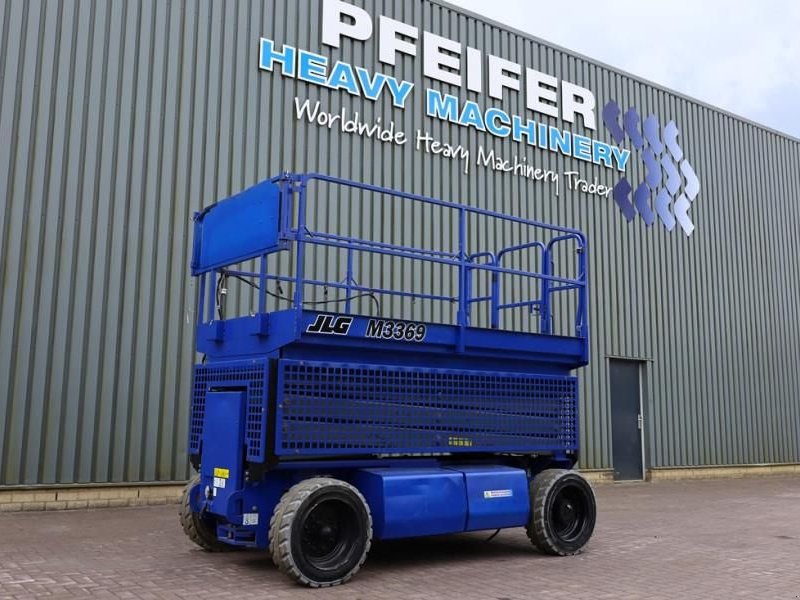 Teleskoparbeitsbühne del tipo JLG M3369 Hybrid, 12m Working Height, 450kg Capacity,, Gebrauchtmaschine en Groenlo (Imagen 1)