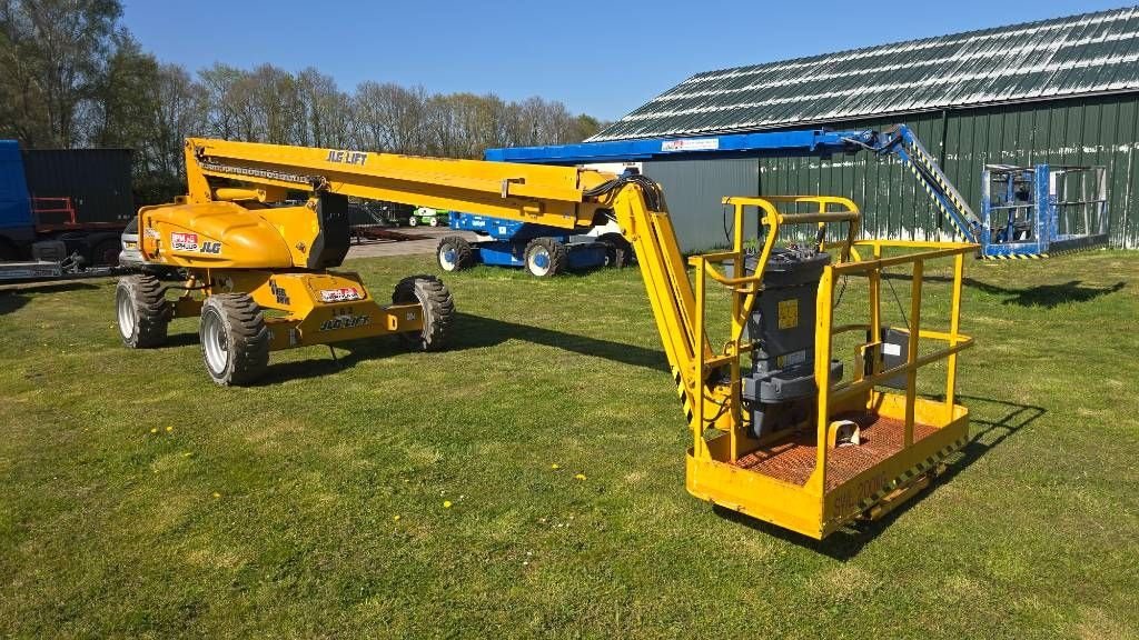 Teleskoparbeitsbühne tip JLG M600J e600 telescoophoogwerker hoogwerker, Gebrauchtmaschine in Hooge mierde (Poză 4)