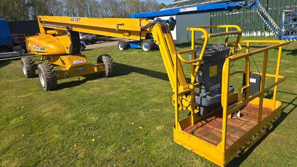 Teleskoparbeitsbühne tip JLG M600J e600 telescoophoogwerker hoogwerker, Gebrauchtmaschine in Hooge mierde (Poză 2)