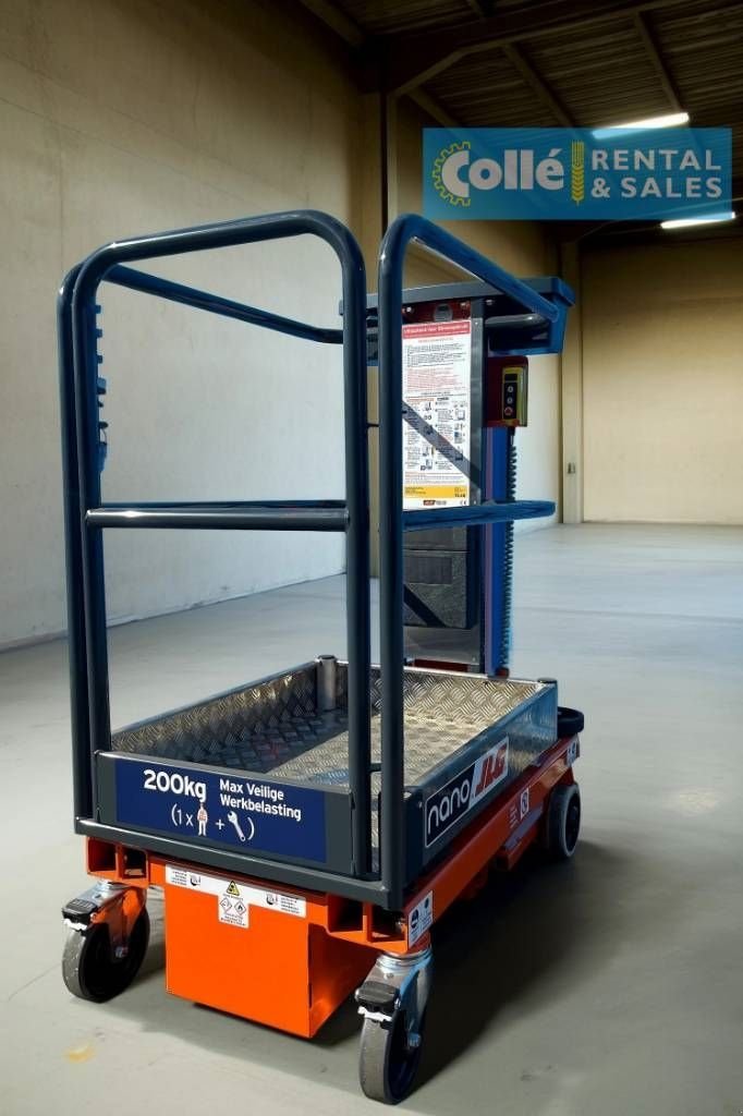 Teleskoparbeitsbühne του τύπου JLG Nano 2023, Neumaschine σε Sittard (Φωτογραφία 5)