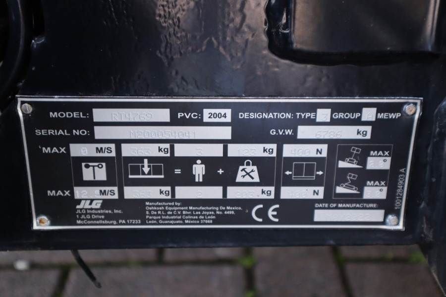 Teleskoparbeitsbühne tipa JLG RT4769 Unused, Diesel, 16.3m Working Height, 363kg, Gebrauchtmaschine u Groenlo (Slika 7)
