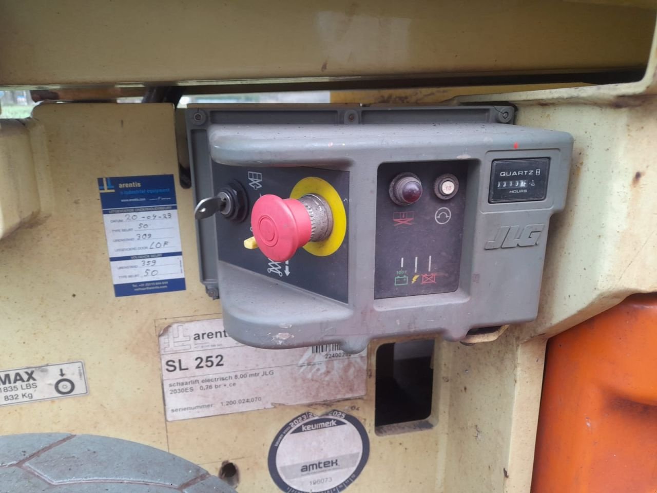 Teleskoparbeitsbühne του τύπου JLG schaarhoogwerker, Gebrauchtmaschine σε Veenendaal (Φωτογραφία 4)