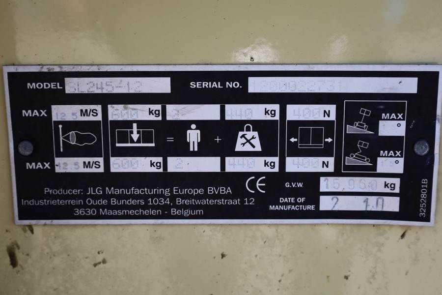 Teleskoparbeitsbühne του τύπου JLG SL245-12 Diesel, 4x4x4 Drive, 26.5m Working Height, Gebrauchtmaschine σε Groenlo (Φωτογραφία 7)