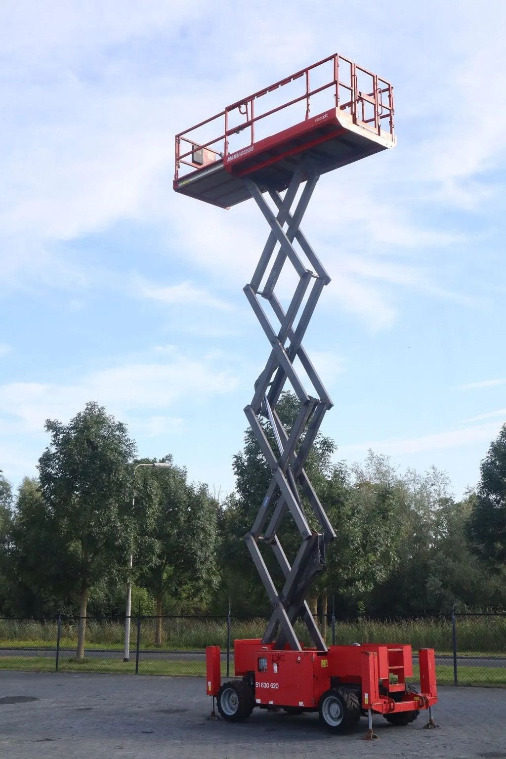Teleskoparbeitsbühne tipa Manitou 120 SC -2 12 METER 454 KG, Gebrauchtmaschine u Marknesse (Slika 7)