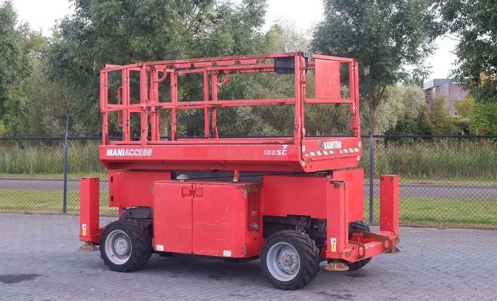 Teleskoparbeitsbühne typu Manitou 120 SC -2 12 METER 454 KG, Gebrauchtmaschine w Marknesse (Zdjęcie 2)