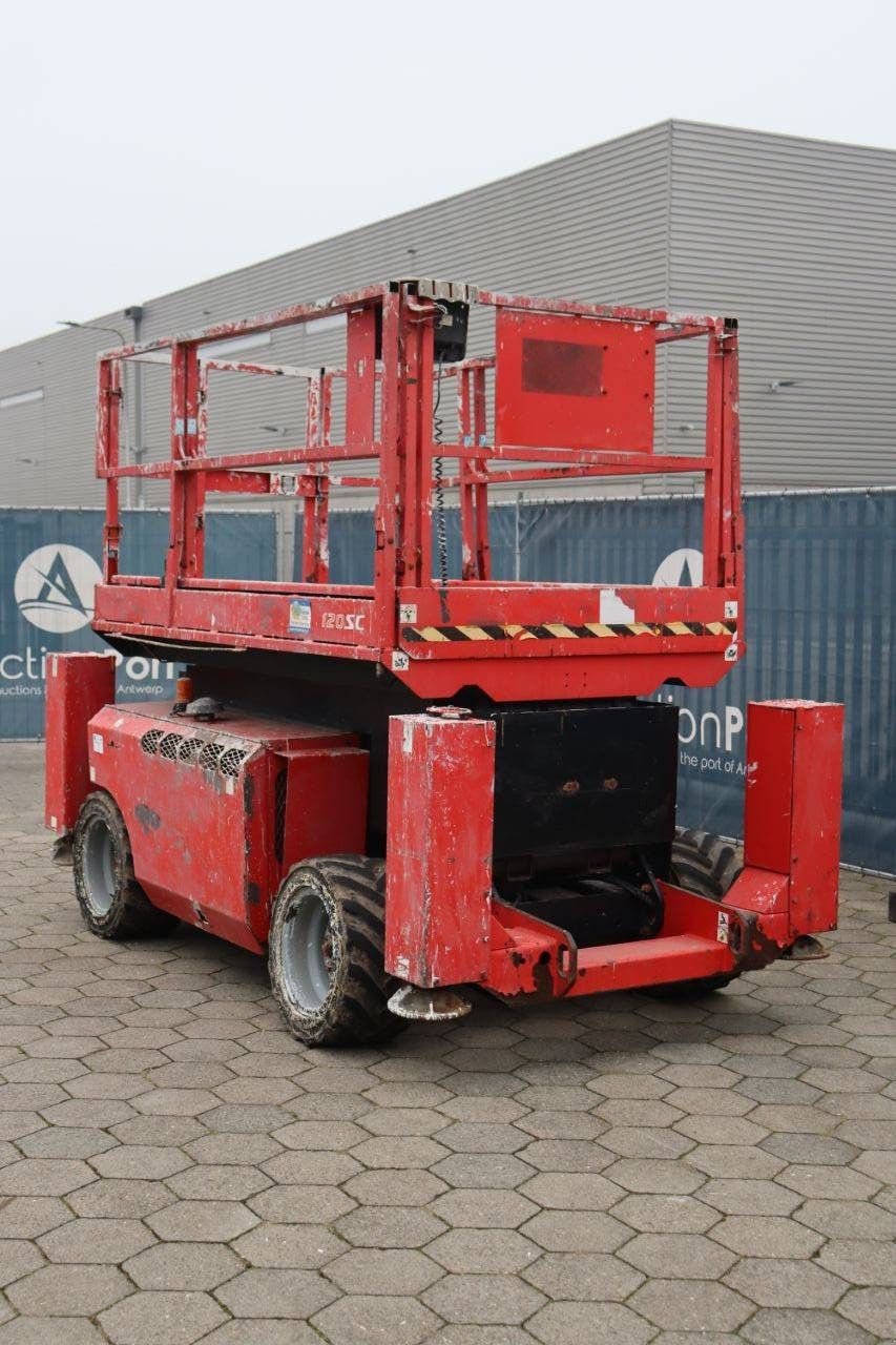 Teleskoparbeitsbühne des Typs Manitou 120 SC, Gebrauchtmaschine in Antwerpen (Bild 4)