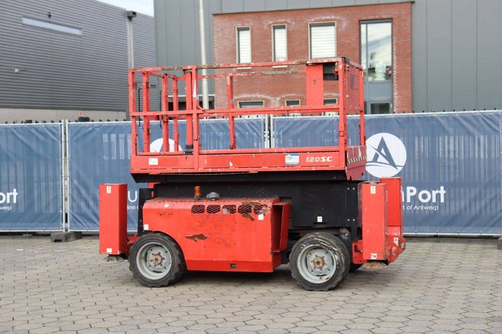 Teleskoparbeitsbühne van het type Manitou 120SC, Gebrauchtmaschine in Antwerpen (Foto 3)