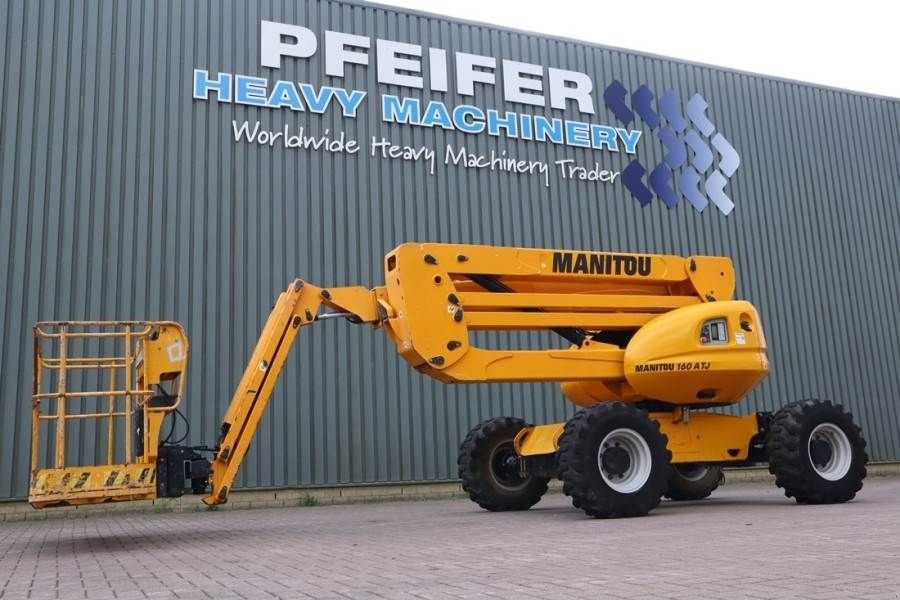 Teleskoparbeitsbühne tip Manitou 160ATJ Diesel, 4x4x4 Drive, 16m Working Height, 8., Gebrauchtmaschine in Groenlo (Poză 1)