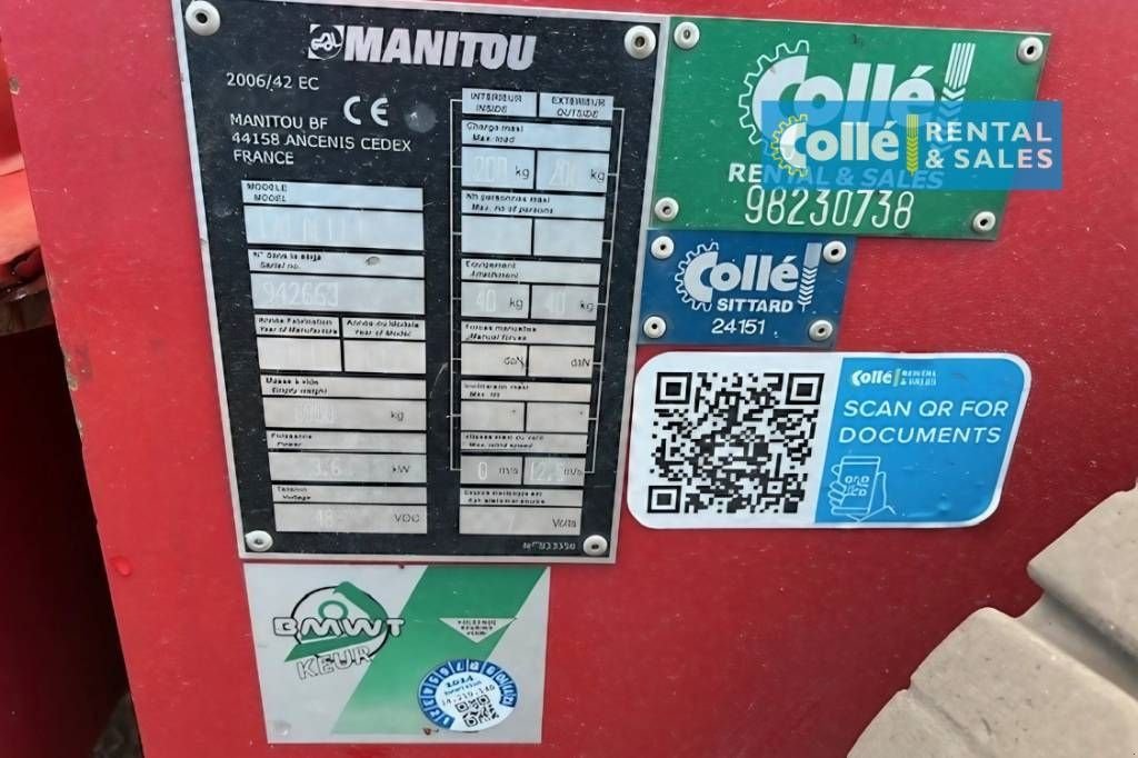 Teleskoparbeitsbühne tipa Manitou 170 AETJ-L 2014, Gebrauchtmaschine u Sittard (Slika 10)