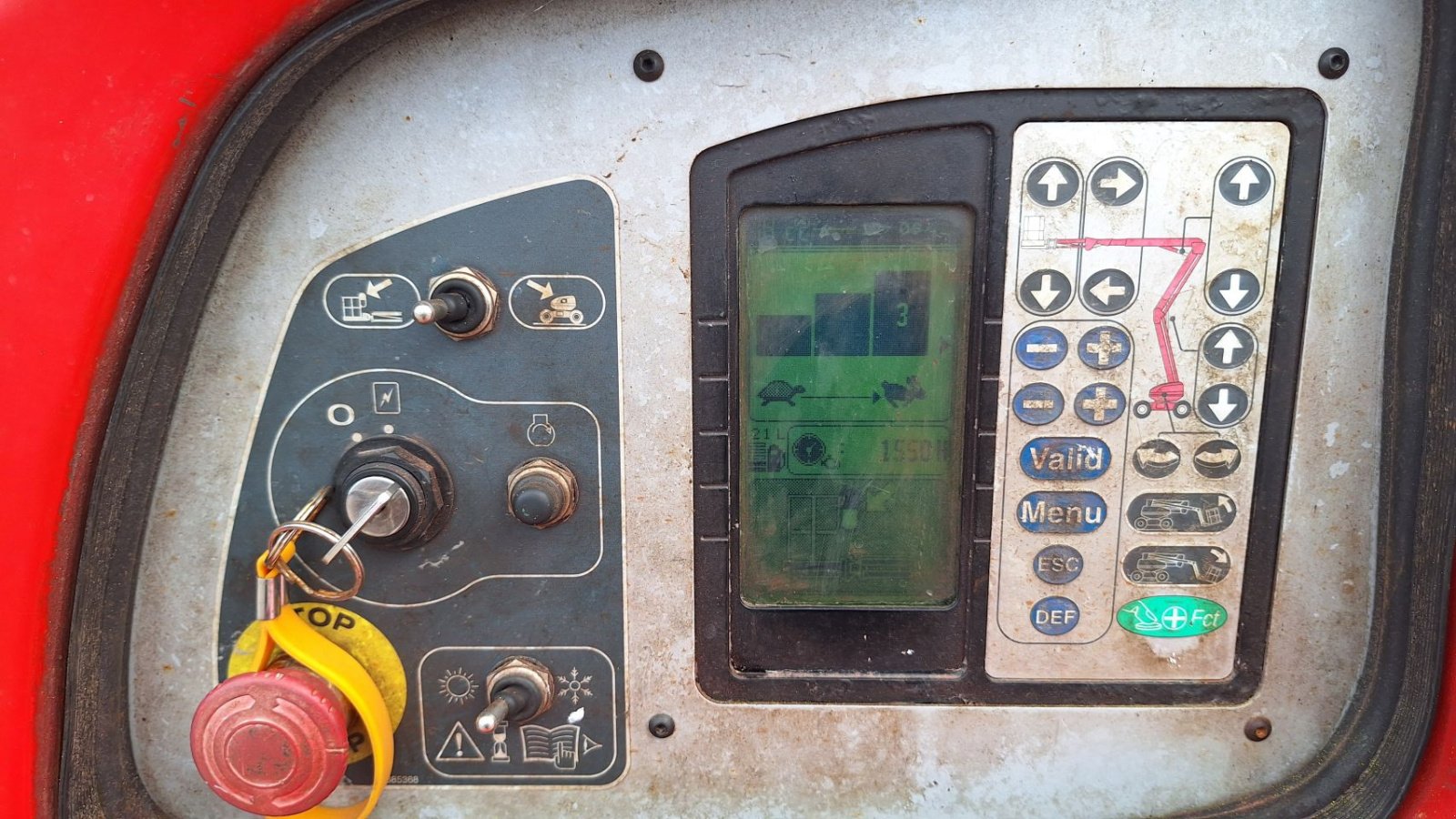 Teleskoparbeitsbühne Türe ait Manitou 180 ATJ, Gebrauchtmaschine içinde Dronten (resim 7)