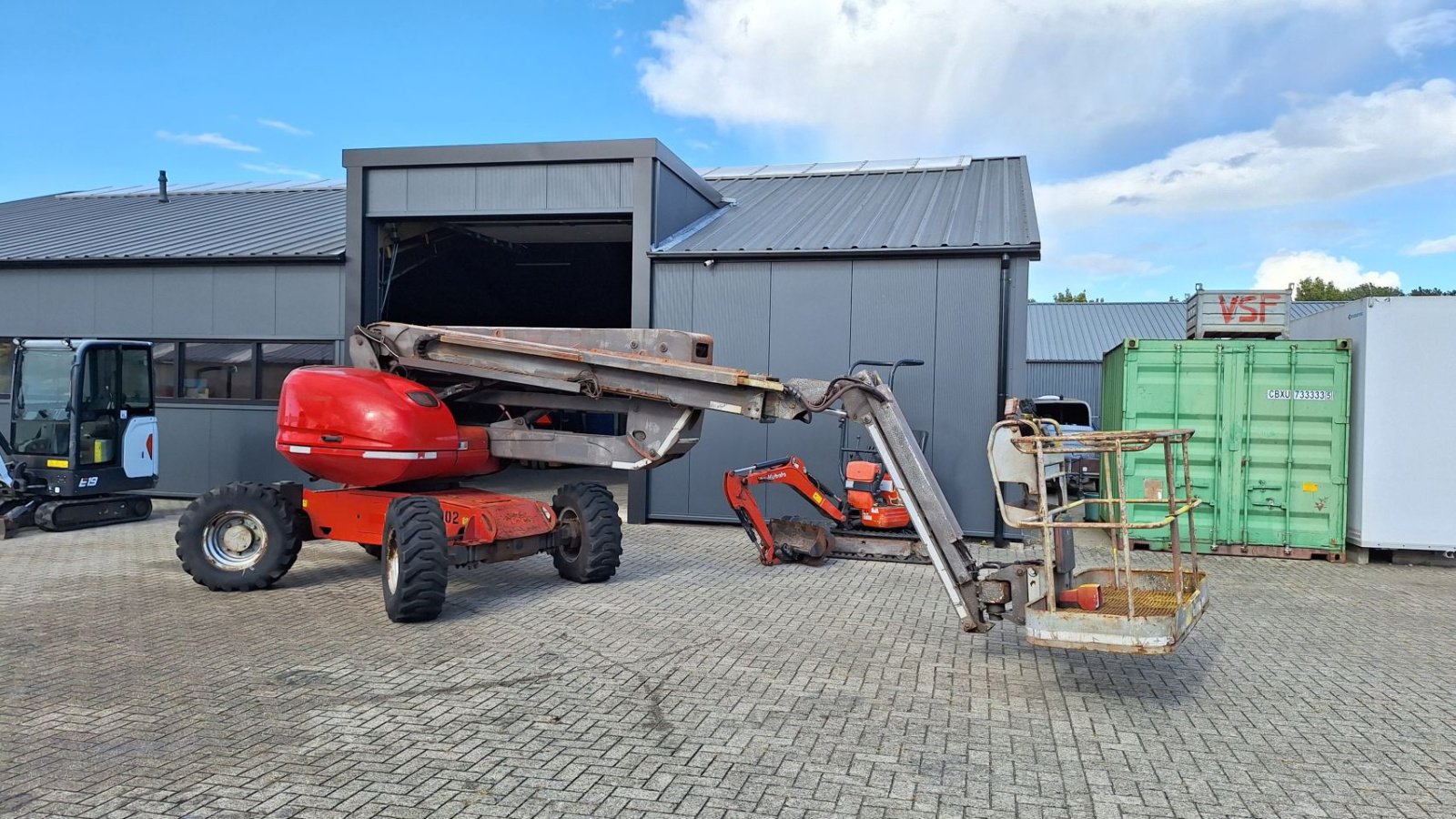 Teleskoparbeitsbühne Türe ait Manitou 180 ATJ, Gebrauchtmaschine içinde Dronten (resim 3)