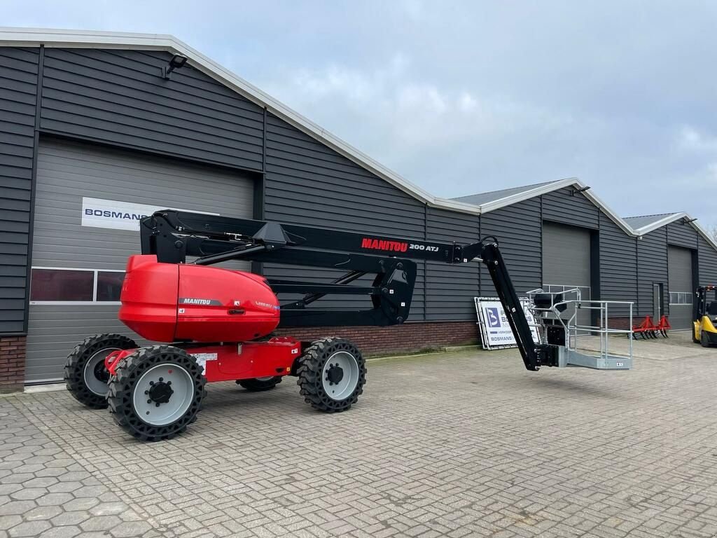 Teleskoparbeitsbühne des Typs Manitou 200 ATJ Diesel knik-telescoophoogwerker 20 M, Neumaschine in Neer (Bild 10)